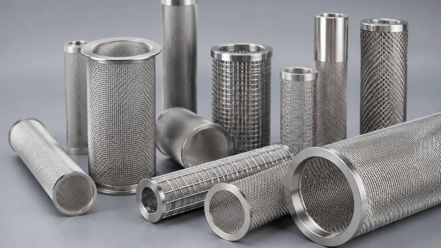 Cylinder Mesh Filter visual guide