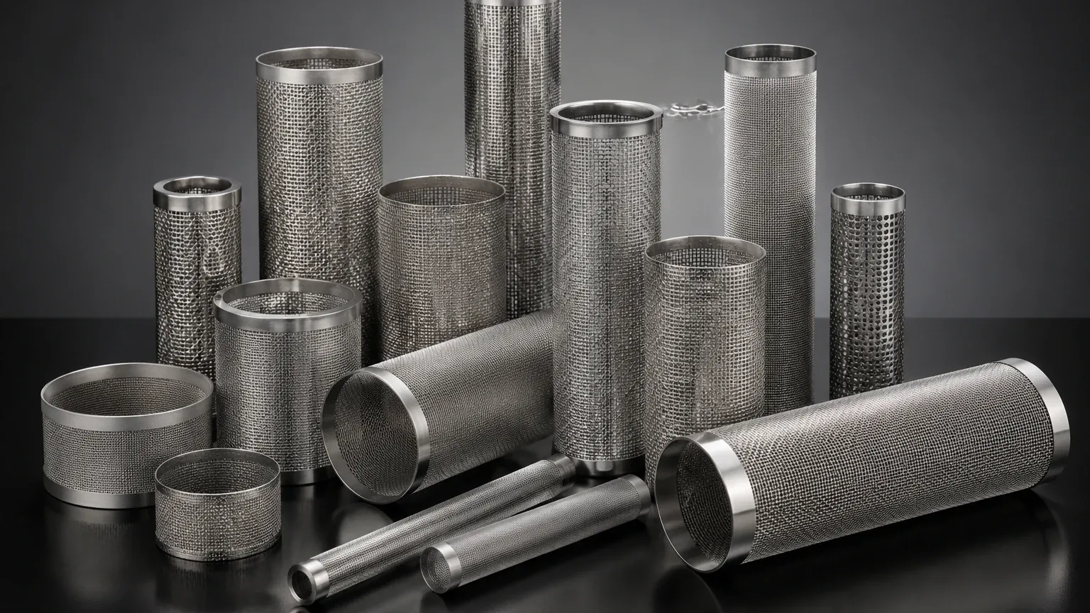 Cylinder Wire Mesh visual guide