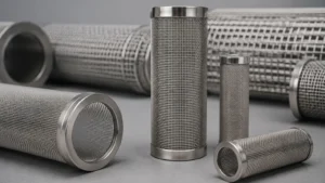 Cylindrical Mesh Filter visual guide