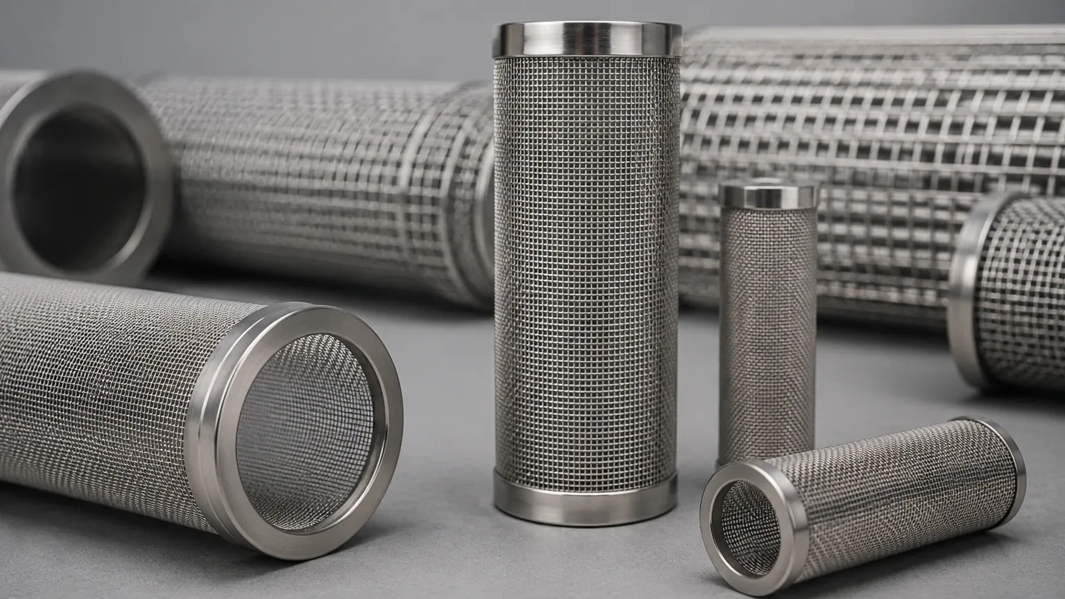 Cylindrical Mesh Filter visual guide