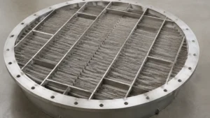 Demister Pad in Vessel visual guide
