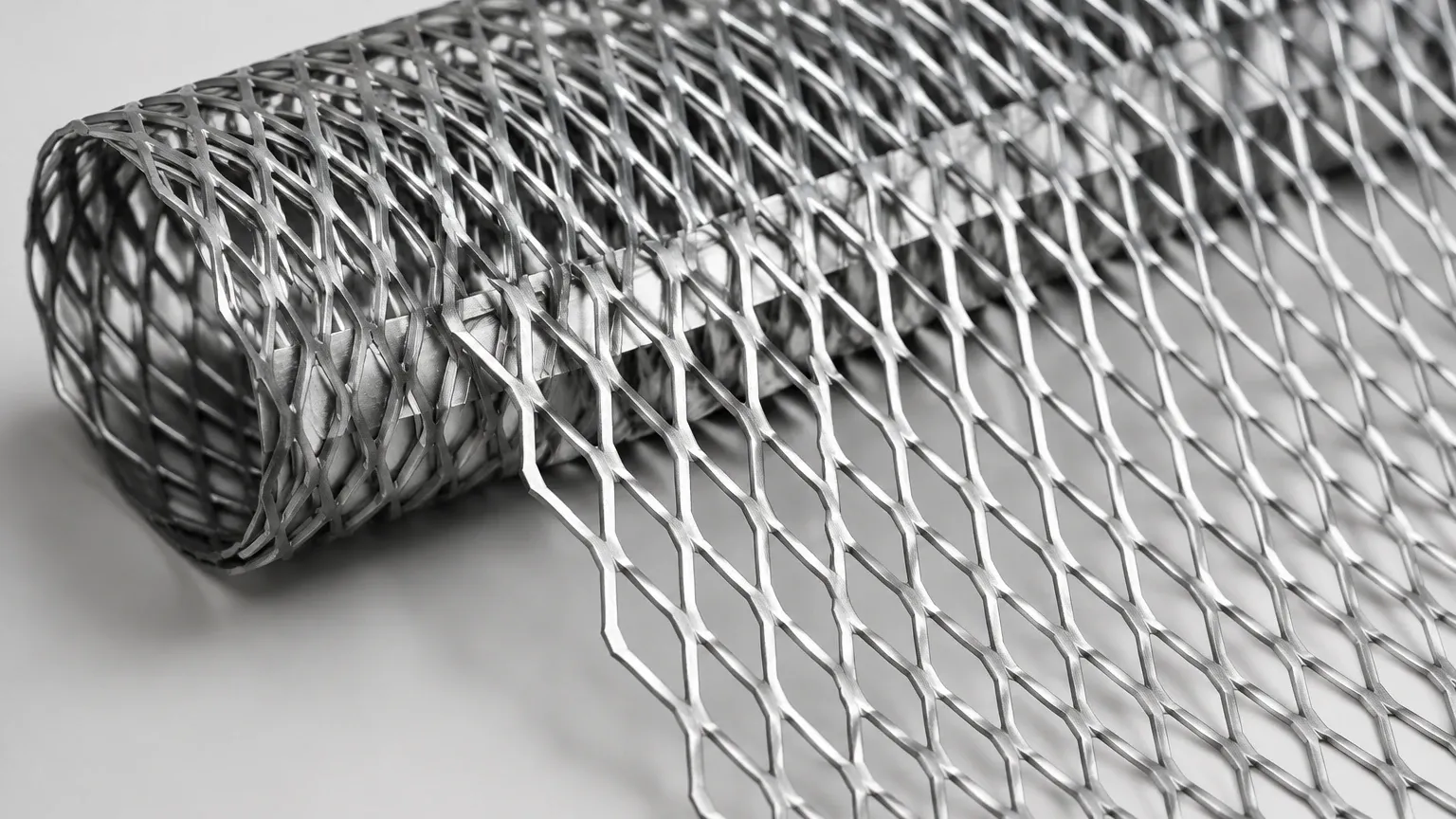 Diamond Expanded Metal Mesh visual guide