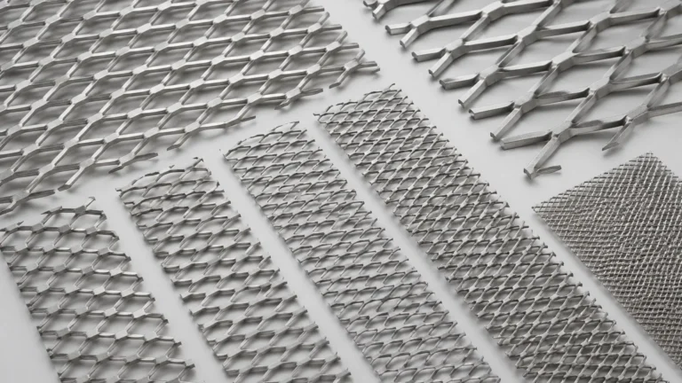 Diamond Expanded Metal Mesh Sizes visual guide