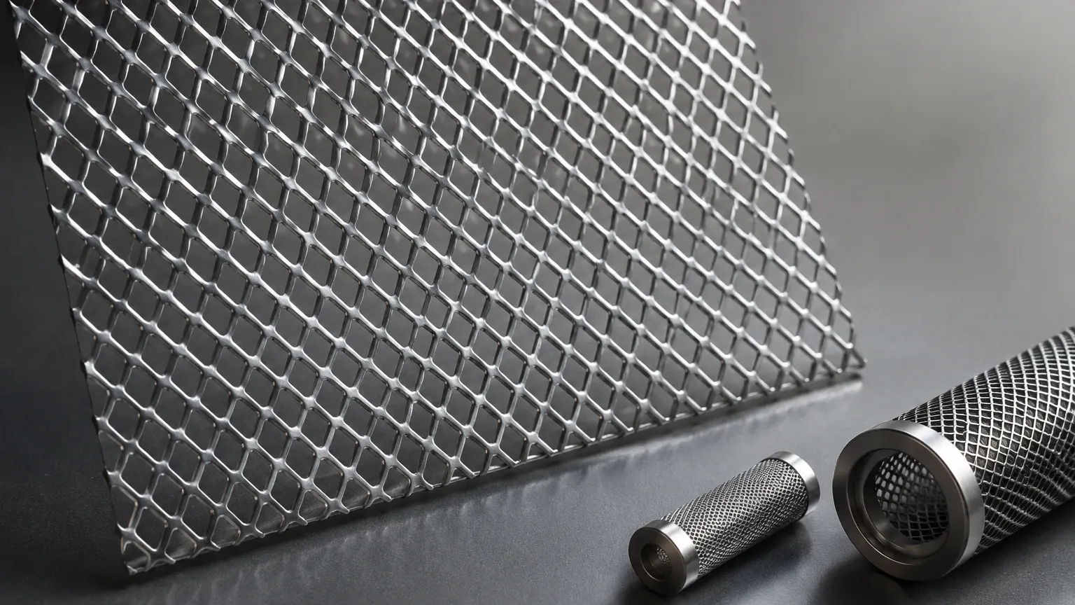 Diamond Perforated Metal visual guide