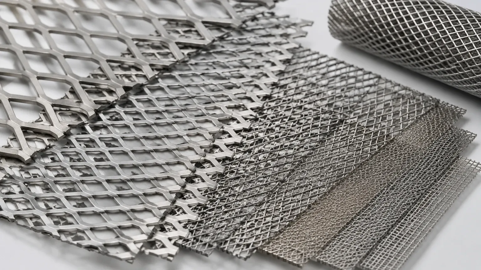 Different Sizes of Expanded Metal visual guide