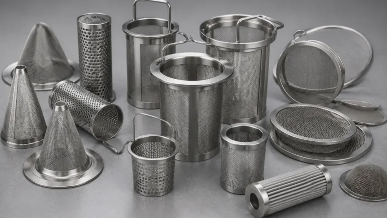 Different Types of Strainers visual guide