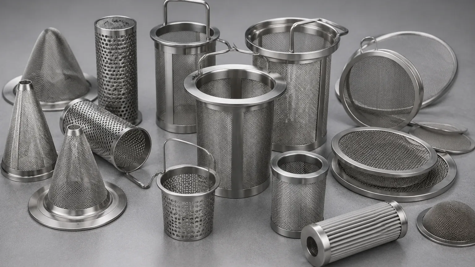 Different Types of Strainers Different Types of Strainers visual guide