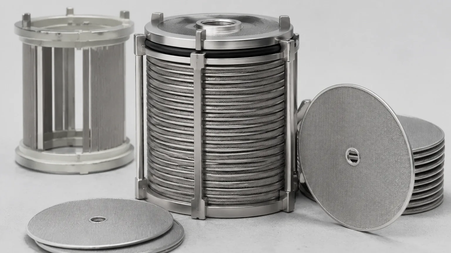 Disc Filter 3d Model visual guide