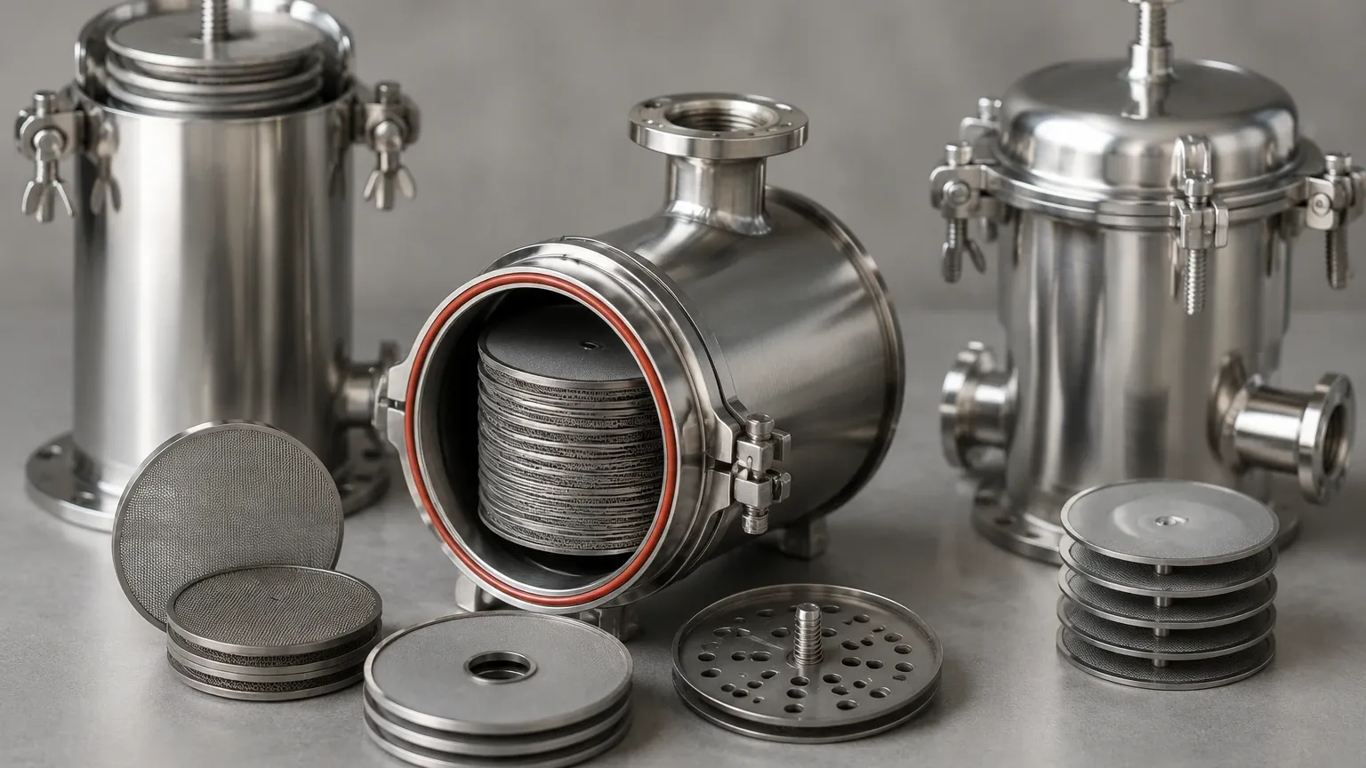 Disc Filter Chamber visual guide