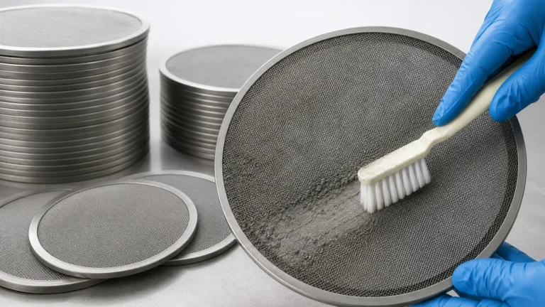 Disc Filter Cleaner visual guide