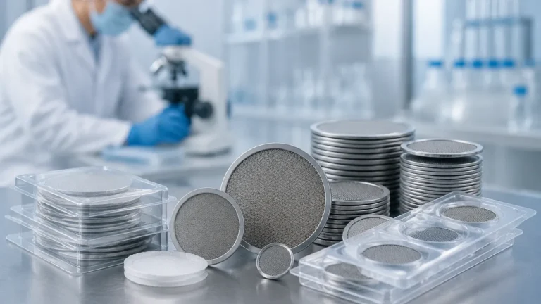 Disc Filter in Pharma visual guide