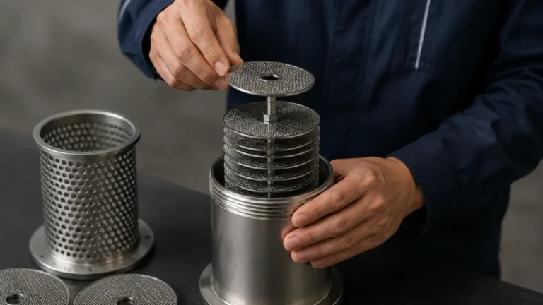 Disc Filter Installation visual guide