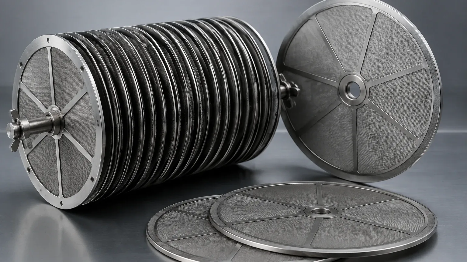 Disc Filter Press visual guide