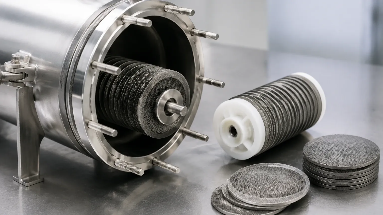 Disc Filter Replacement visual guide