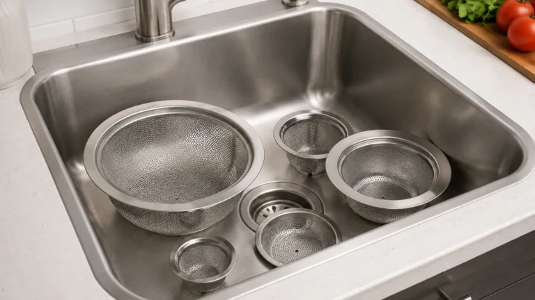 Dish Strainers for Kitchen Sinks visual guide