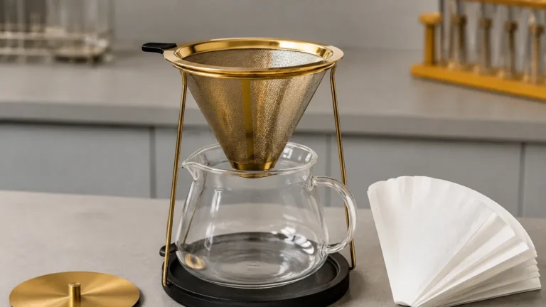 Do You Use a Paper Filter with the Gold Filter visual guide