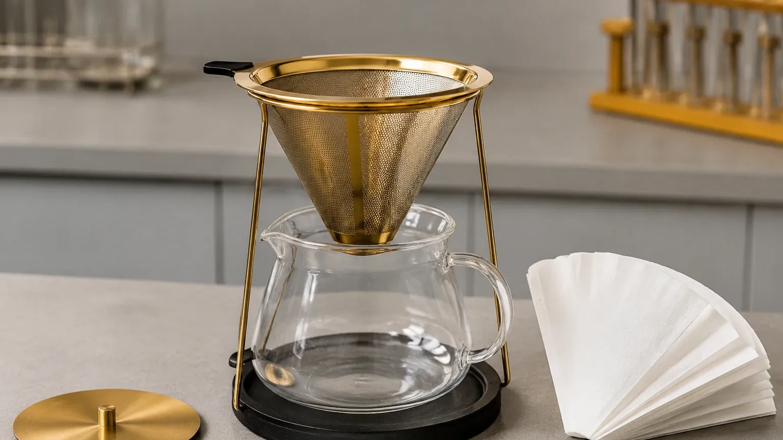 Do You Use a Paper Filter with the Gold Filter visual guide