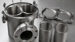 Dual Basket Strainer visual guide