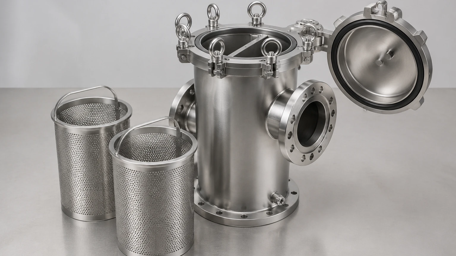 Dual Basket Strainers Dual Basket Strainers visual guide