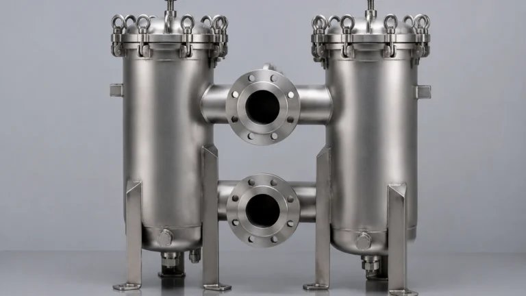 Duplex Strainer Filter visual guide