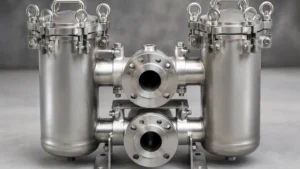Duplex Water Strainer visual guide