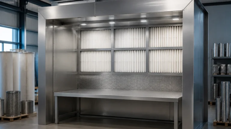 Dust Collection Booths visual guide