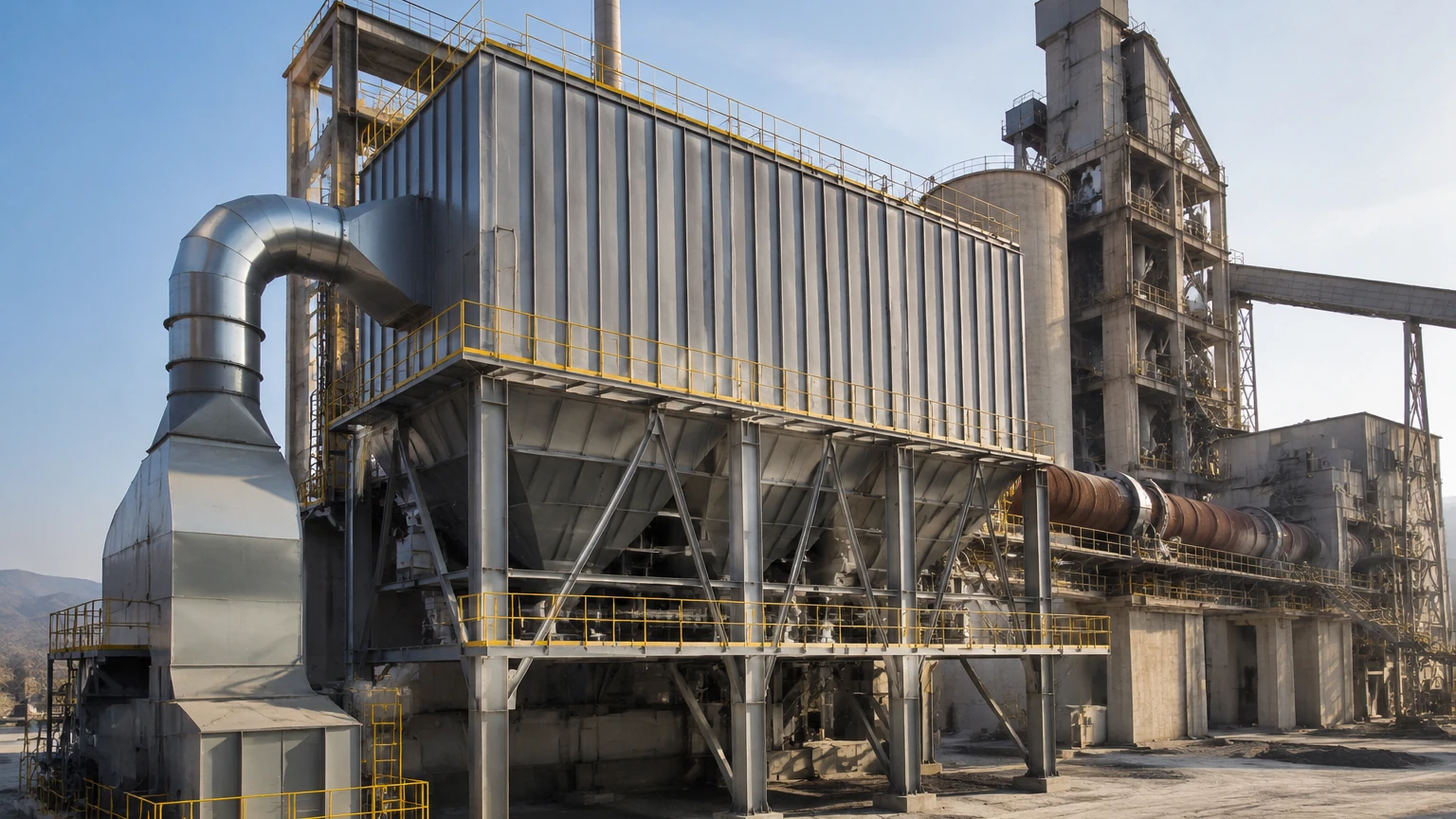 Dust Collector in Cement Plant visual guide