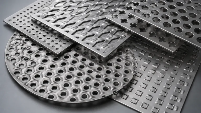 Embossed Perforated Metal visual guide