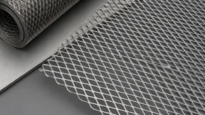 Expanded Metal #9 Thickness visual guide