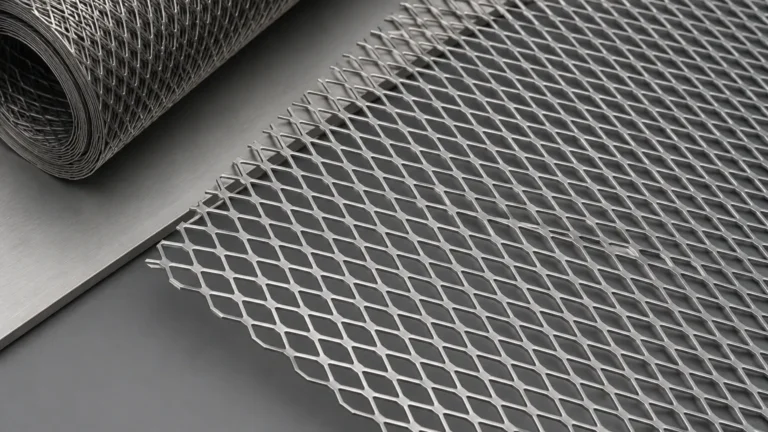 Expanded Metal #9 Thickness visual guide
