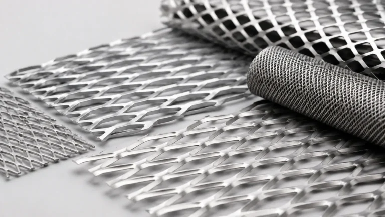 Expanded Metal Aluminum visual guide
