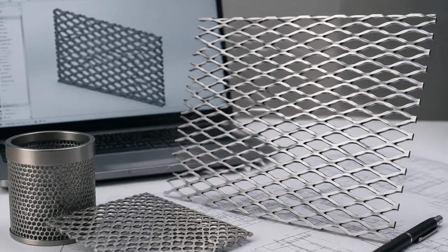 Expanded Metal Appearance Solidworks visual guide