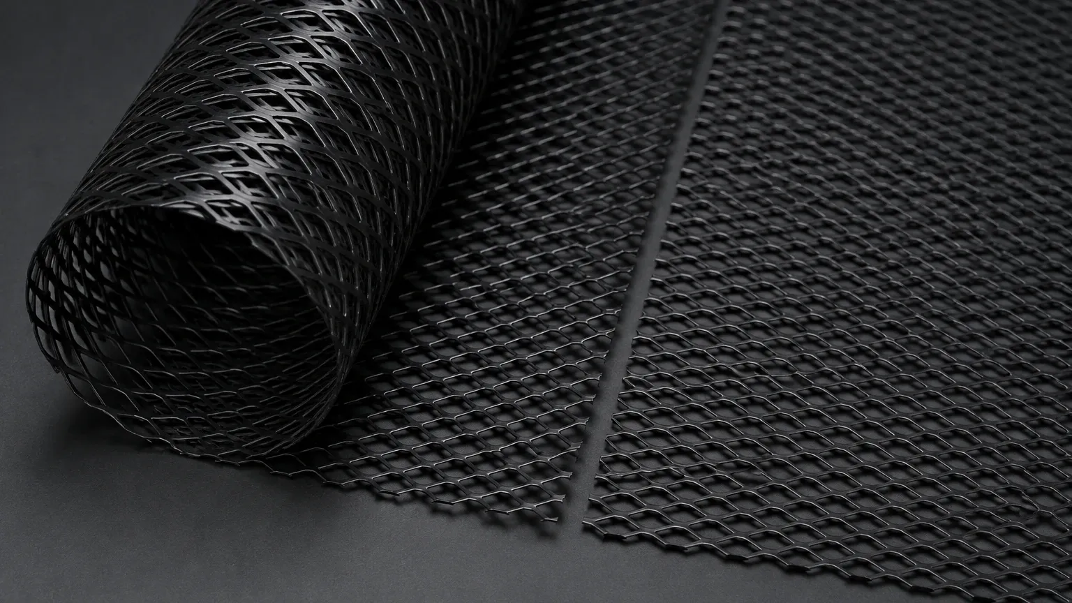 Expanded Metal Black Expanded Metal Black visual guide