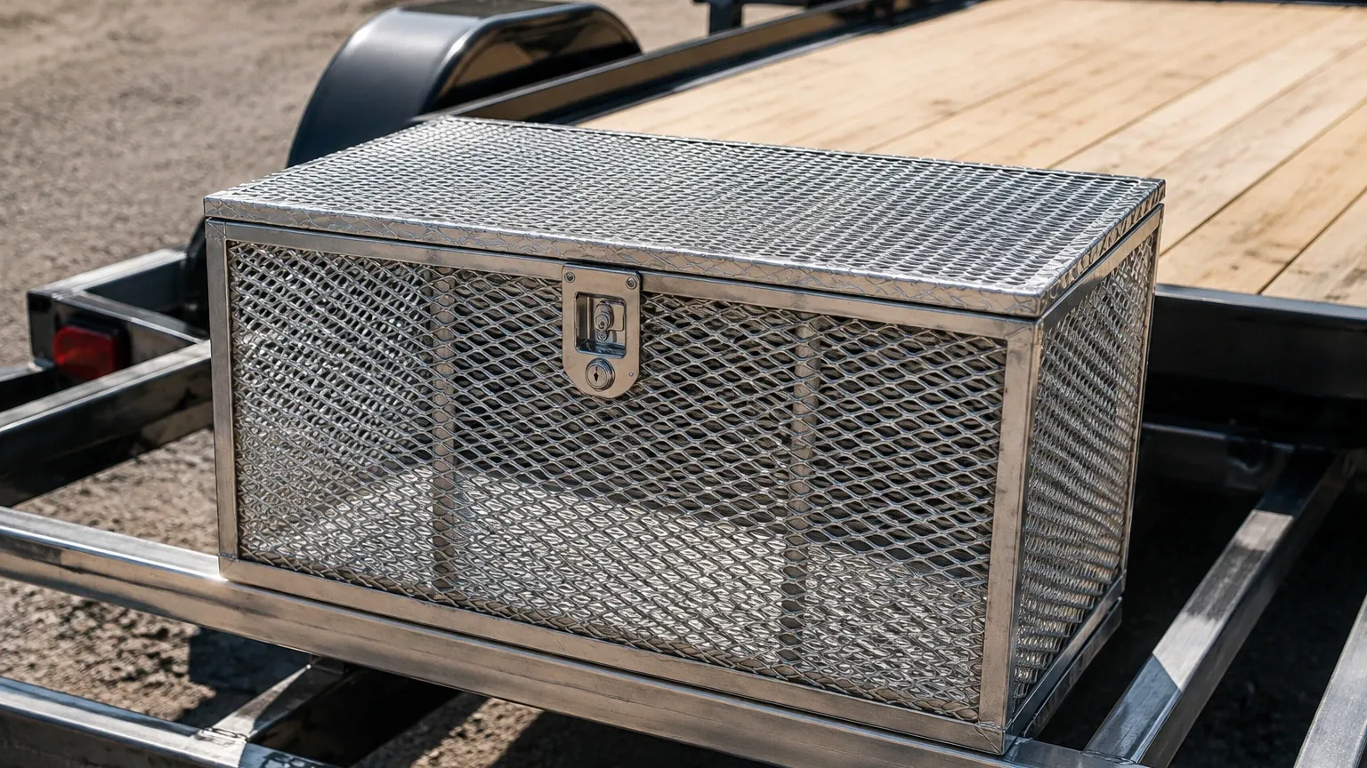 Expanded Metal Box for Trailer Expanded Metal Box for Trailer visual guide