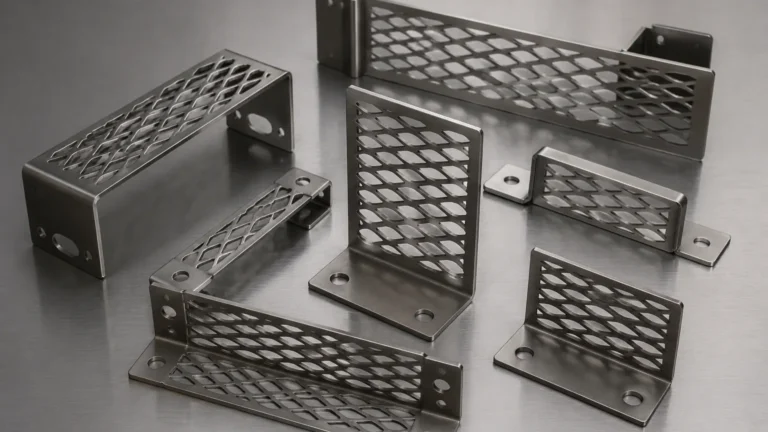 Expanded Metal Brackets visual guide