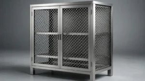 Expanded Metal Cabinet visual guide