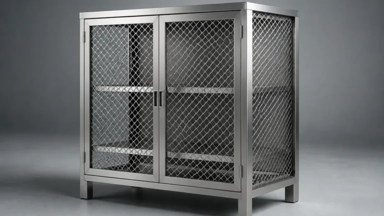 Expanded Metal Cabinet visual guide