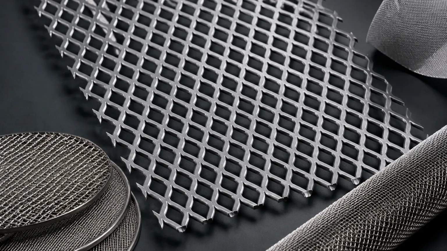 Expanded Metal Diamond Mesh visual guide