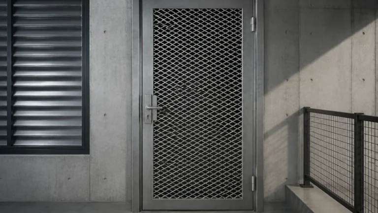 Expanded Metal Door visual guide