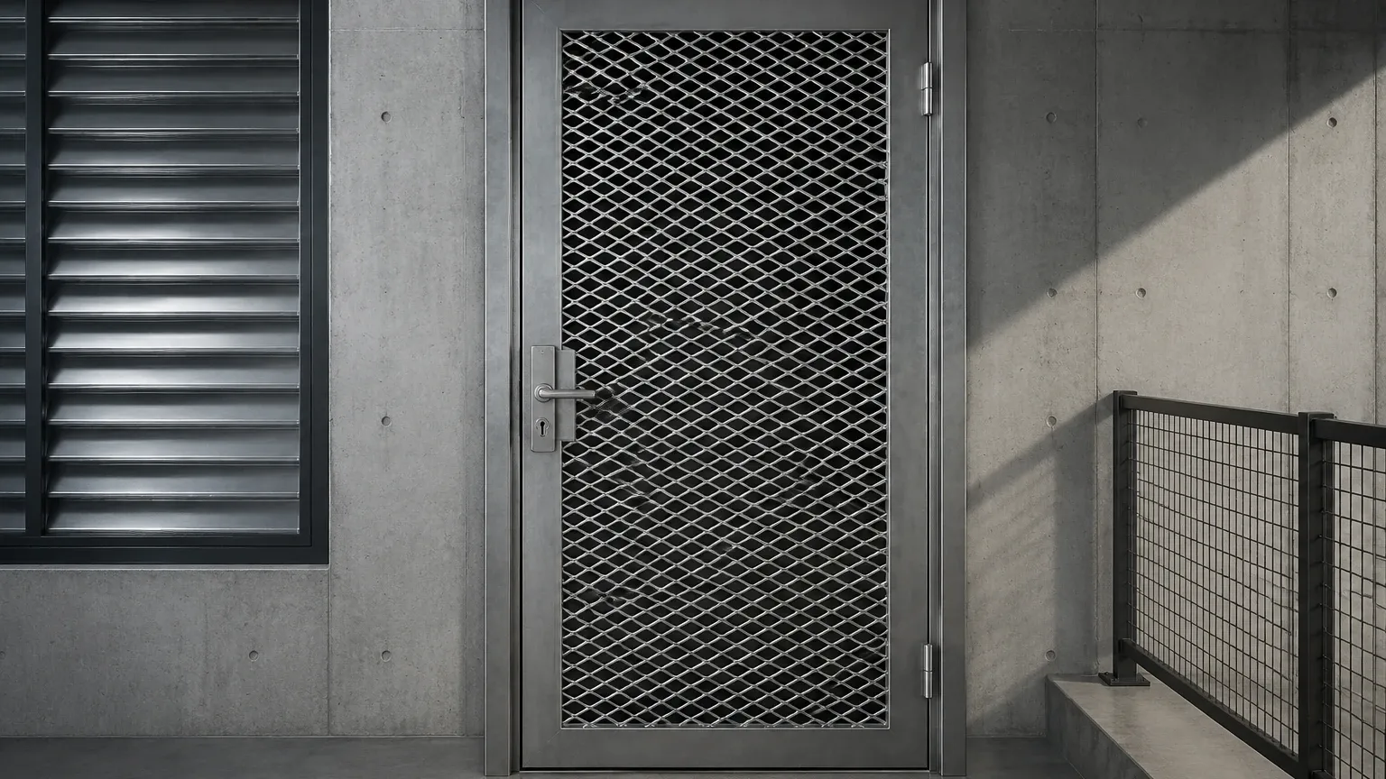 Expanded Metal Door visual guide
