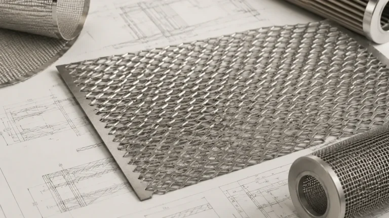 Expanded Metal Drawing visual guide