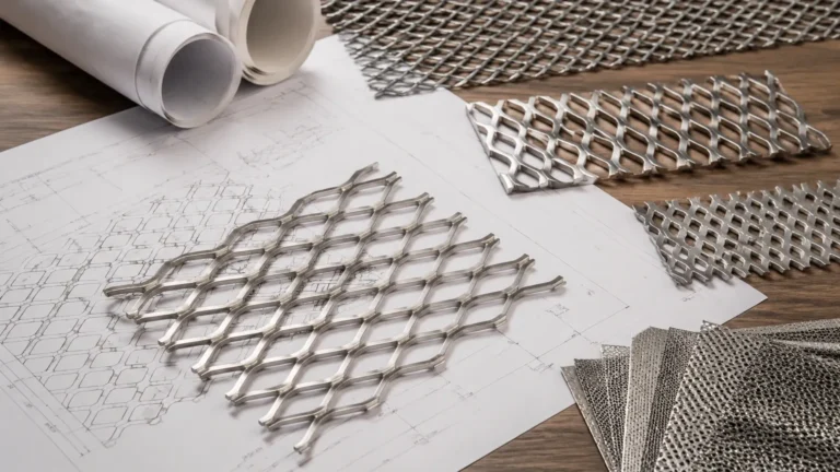 Expanded Metal Dxf visual guide