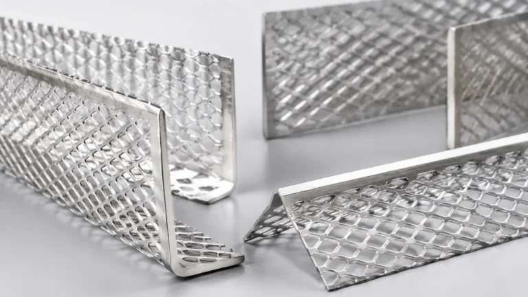 Expanded Metal Edge Protector visual guide