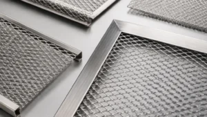 Expanded Metal Edge Trim visual guide