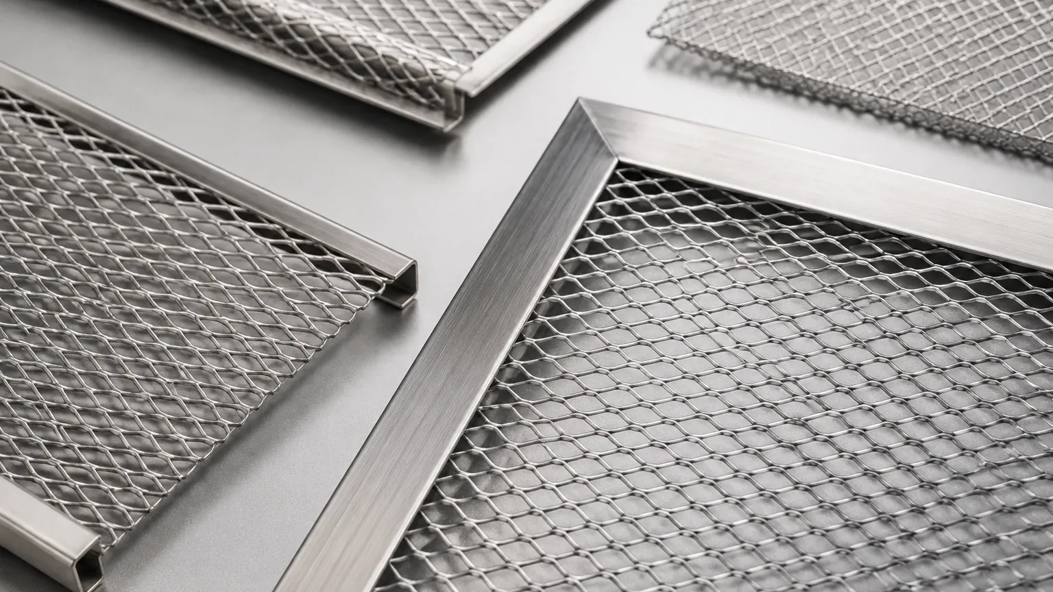 Expanded Metal Edge Trim Expanded Metal Edge Trim visual guide