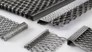 Expanded Metal Edging visual guide