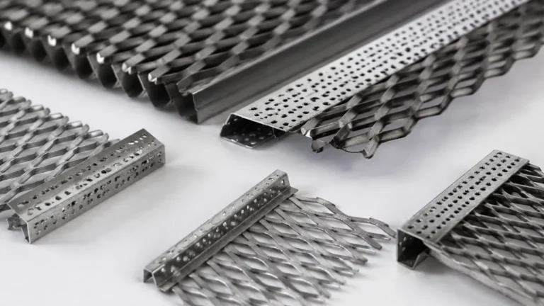Expanded Metal Edging visual guide