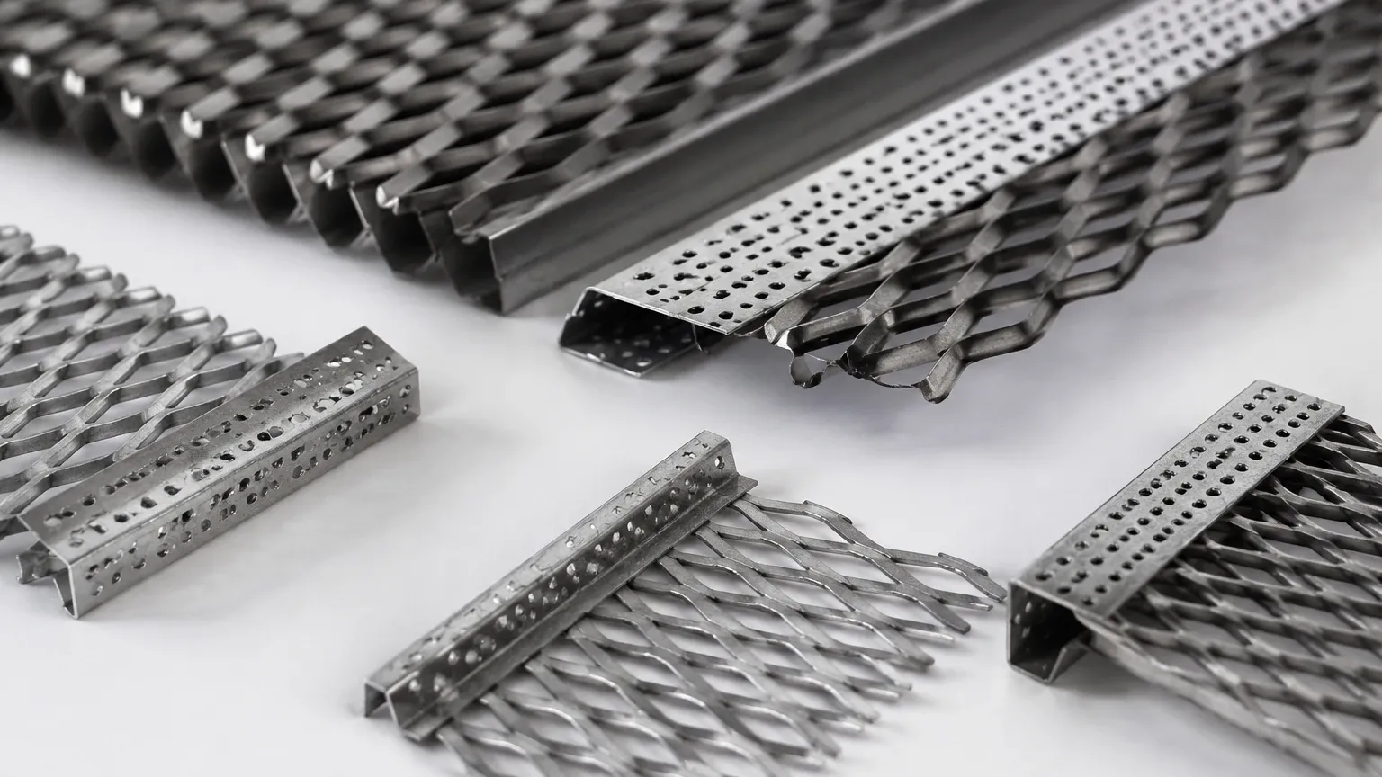 Expanded Metal Edging visual guide
