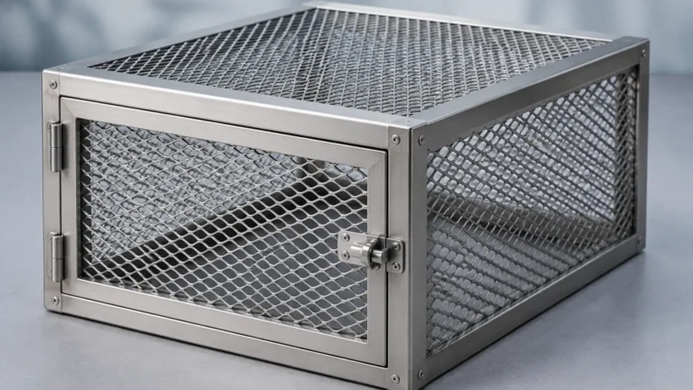 Expanded Metal Enclosure visual guide
