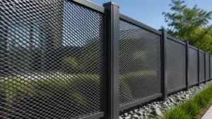 Expanded Metal Fence Panels visual guide